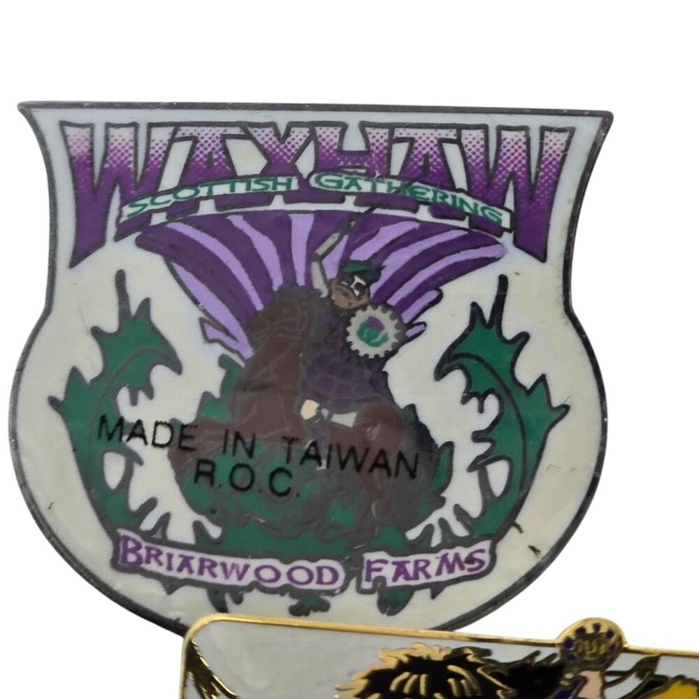 Scottish Highland Games Enamel Pin Lot Loch Norman Waxhaw Kings Mountain 17 - Picture 11 of 16